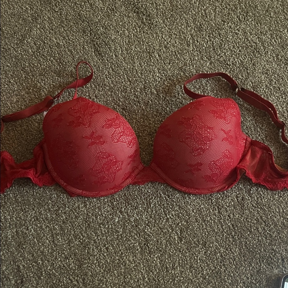 Victoria's Secret Scarlet Lace Bra